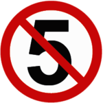 No Under 5 Restriction