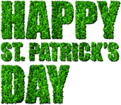 Happy St Patrick's Day Grass Sign