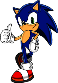 Sonic Hedgehog Blue Ok