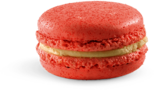 Strawberries and Cream McDonalds Macaron