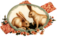 Easter Bunnies Vintage