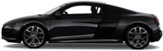 Audi R8 Sideview
