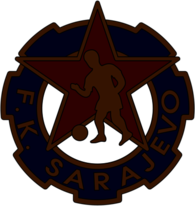 FK Sarajevo (old logo of 60's - early 70's)