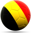 Football Belgium Flag