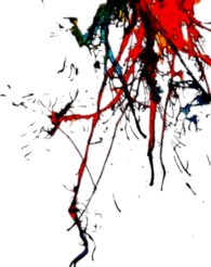 Top Corner Paint Splatter