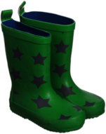 Wellies Green and Stars CeLaVi