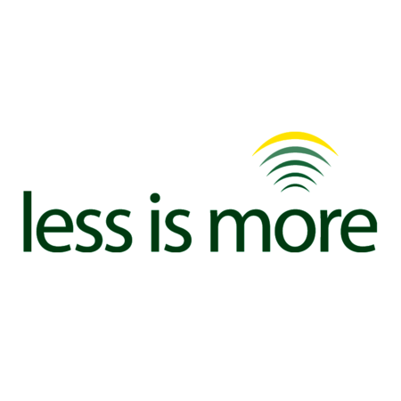 less is more