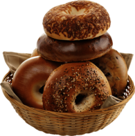 Bagels In Basket