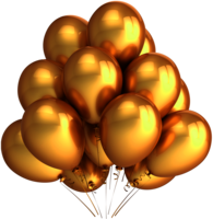 Golden Balloons