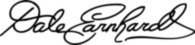 Dale Earnhardt Signature