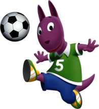 Austin Playing Football