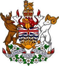 Coat Of Arms British Columbia
