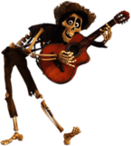 Hector Playing the Guitar