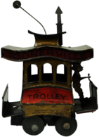 Toonerville Trolley Vintage Tin Toy