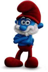 Papa Smurf Arms Crossed