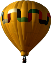 Yellow Hot Air Balloon