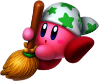 Kirby Is Cleaning