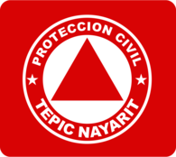 Proteccion Civil Tepic rojo