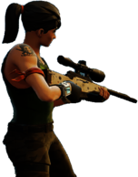 Fortnite Battle Royale Girl Character