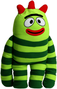 Yo Gabba Gabba Brobee Doll