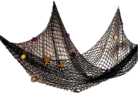 Black Fishing Net