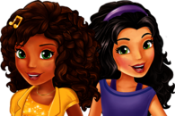 Lego Friends Emma and Andrea