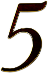 Number 5 Red