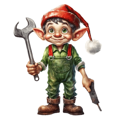 Mechanic Christmas Elf