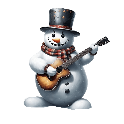 Rockstar Snowman