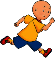 Caillou Running