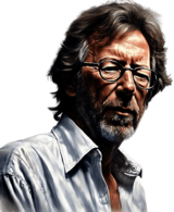 Eric Clapton Portrait