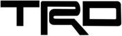 TRD logo black