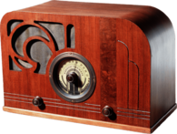 Stewart Warner Art Nouveau Radio