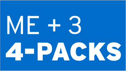 Ticketmaster me+3 4pack