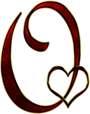 Valentine Capital Letter O