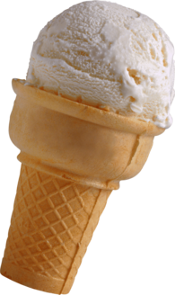 Vanilla Small Horn Ice Cream
