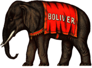 Circus Elephant Victorian