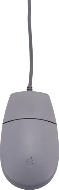 Computer Mouse Short Cord Apple