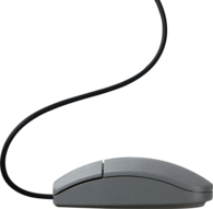 Computer Mouse Cord Top