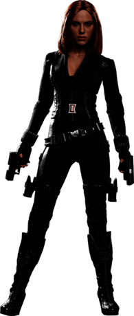 Black Widow Standing