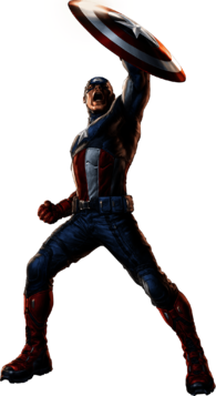 Captain America Shield Up