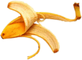 Flat Banana Peel
