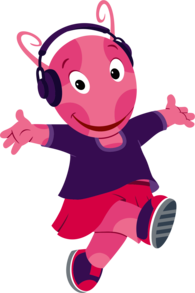 Uniqua Listening To Music