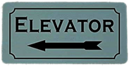 Elevator Arrow to the Left