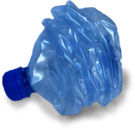 Large Crushed Water Bottle