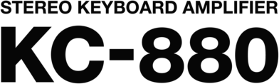 KC-880 Stereo Keyboard Amplifier
