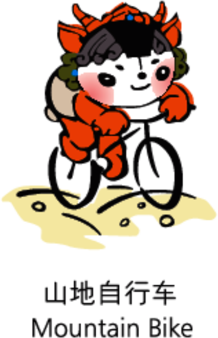 Mascota Pekin 2008 (Mountain Bike) - Beijing 2008 Mascot (Mountain Bike)