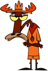 Camp Lazlo Character Scoutmaster Lumpus Arms Crossed