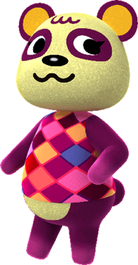 Animal Crossing character Pinky