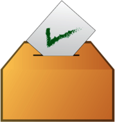 Postal Vote Envelope